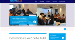 Desktop Screenshot of multiskill.com.ve